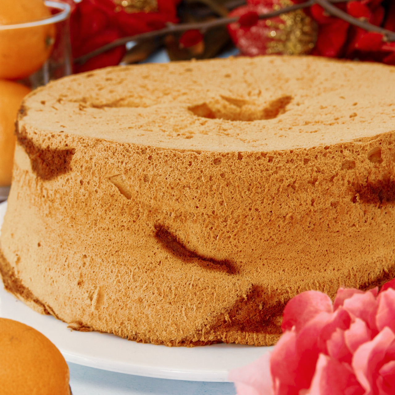Orange Marmalade Chiffon Cake