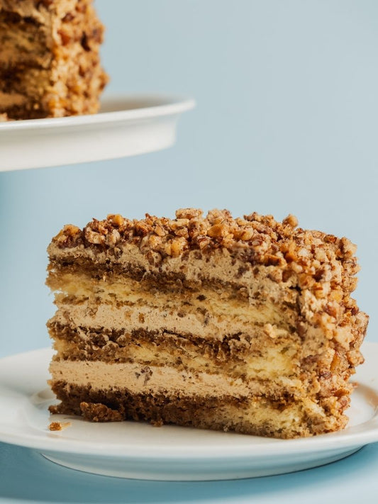 Almond Pecan Tiramisu (Slice)