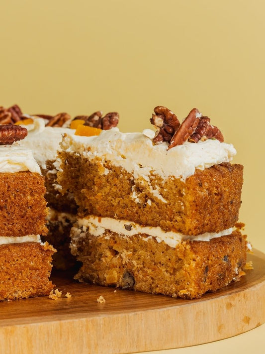 Carrot Pecan Cake (Slice)