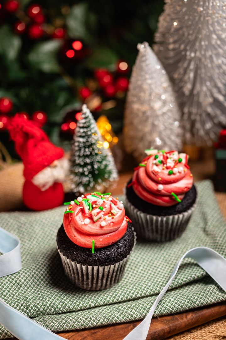 Peppermint Mocha Cupcake (6pcs) (12pcs)