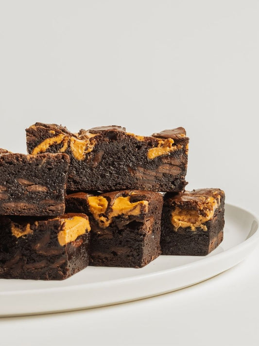 Peanut Butter Swirl Brownies (Slice)