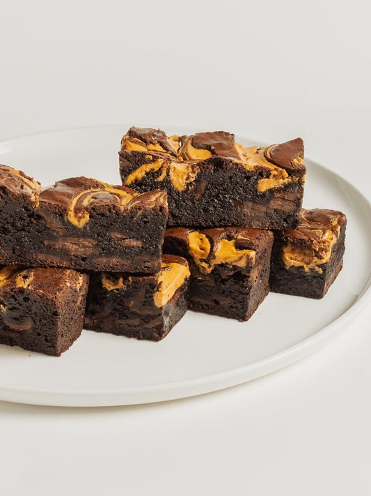 Peanut Butter Swirl Brownies (Slice)