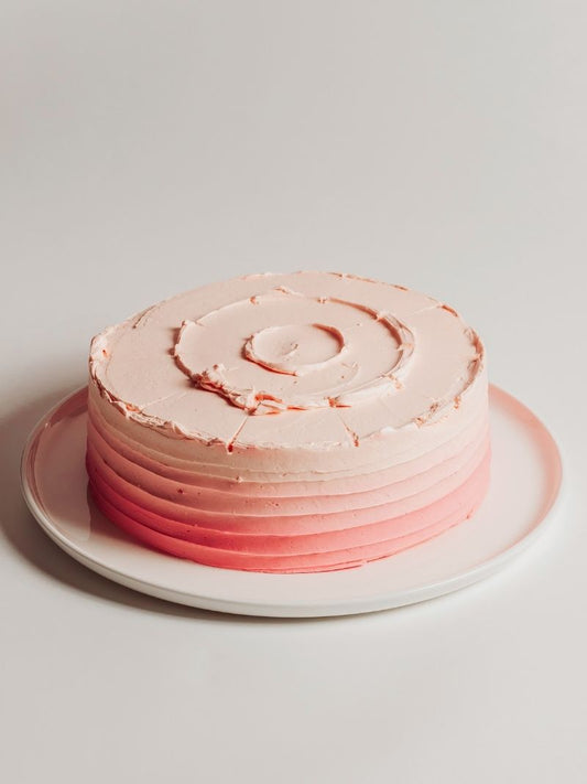 Pink Raspberry Butter Cake