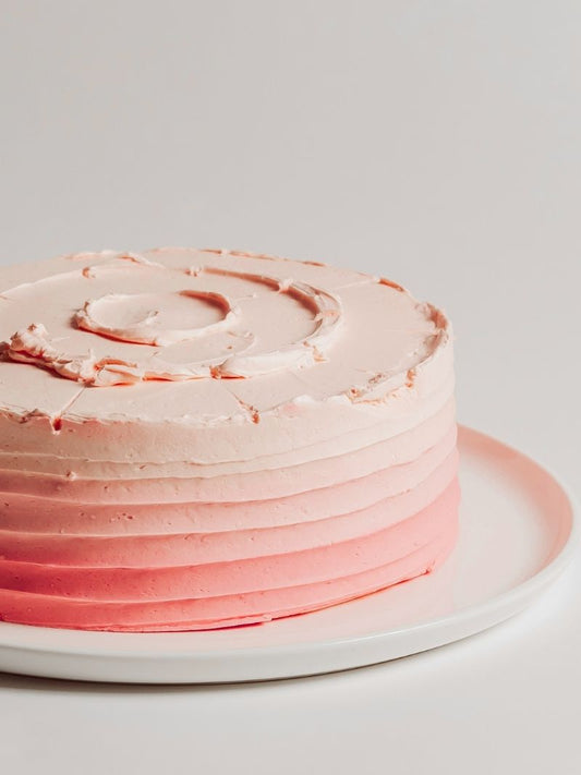 Pink Raspberry Butter Cake