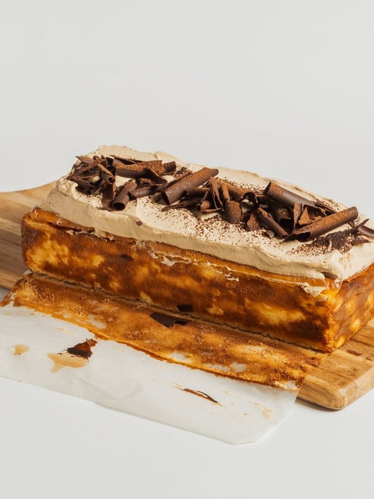 Tiramisu Burnt Cheesecake