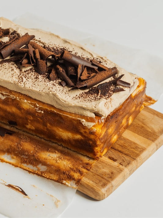 Tiramisu Burnt Cheesecake