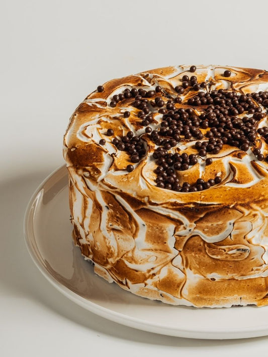 Toasted Marshmallow & Chocolate Cake