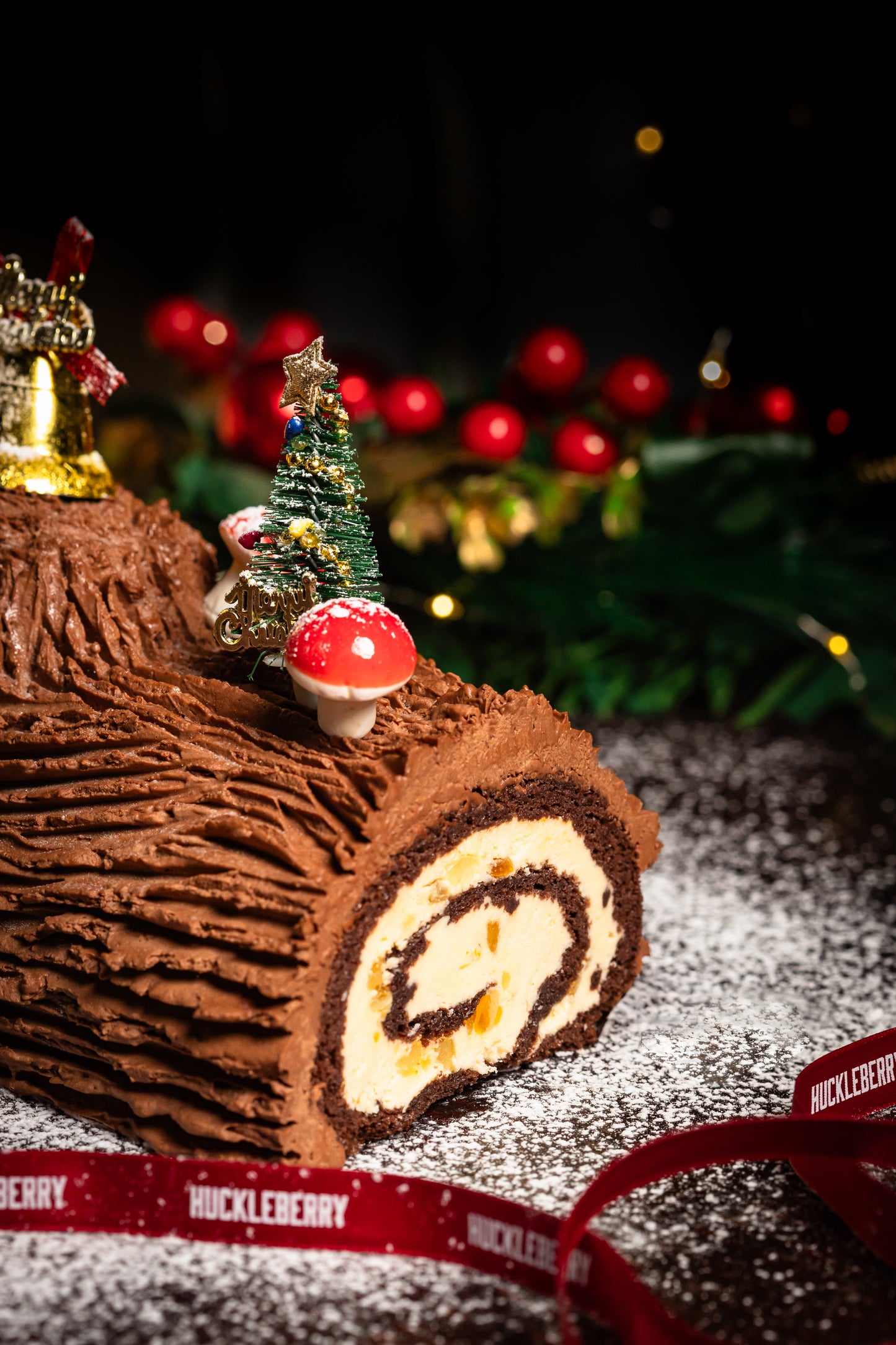 Chocolate & Orange Yule Log
