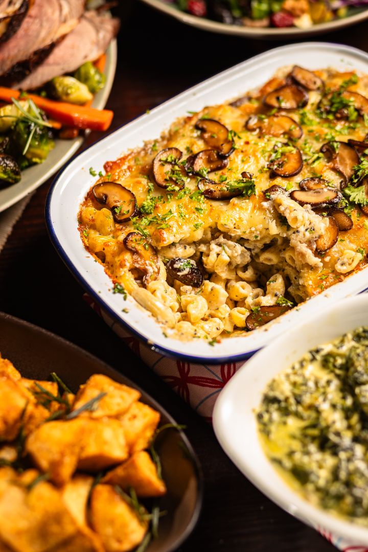 Baked Truffle Mac & Cheese