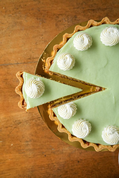 Pandan Coconut Pie
