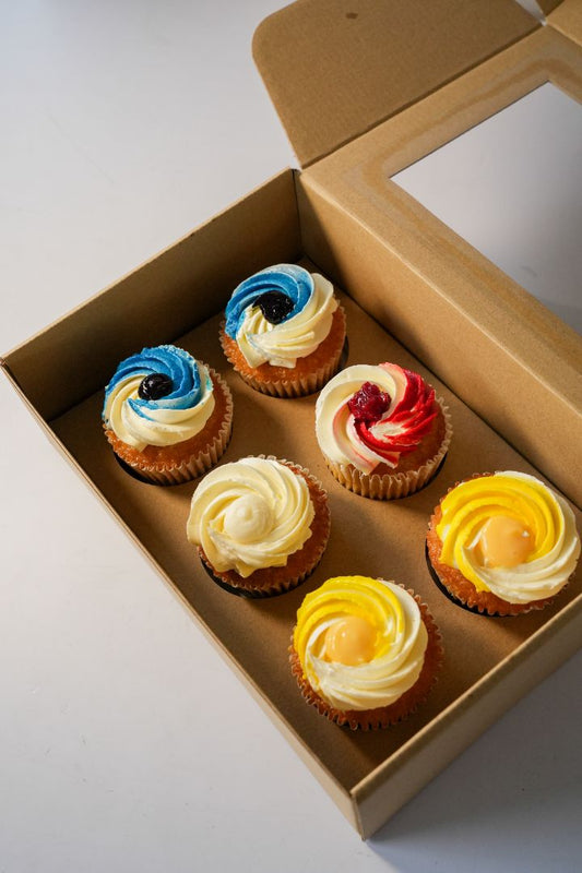 Merdeka Cupcakes (6pcs) (12pcs)