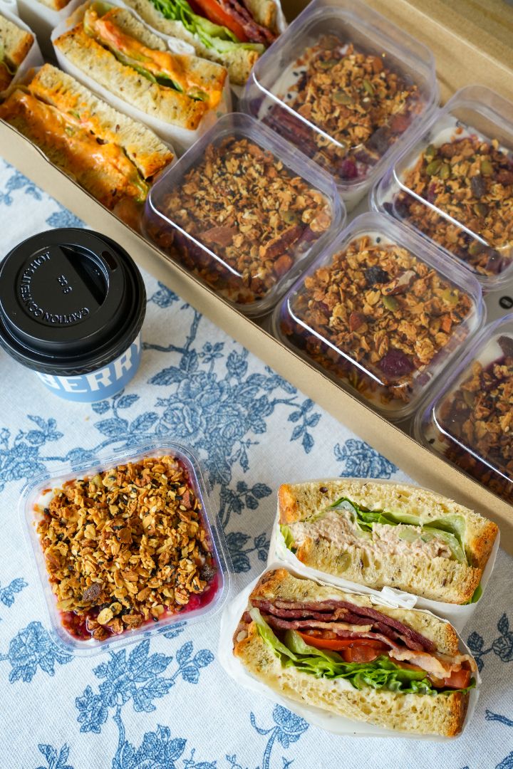 Sandwiches & Parfaits