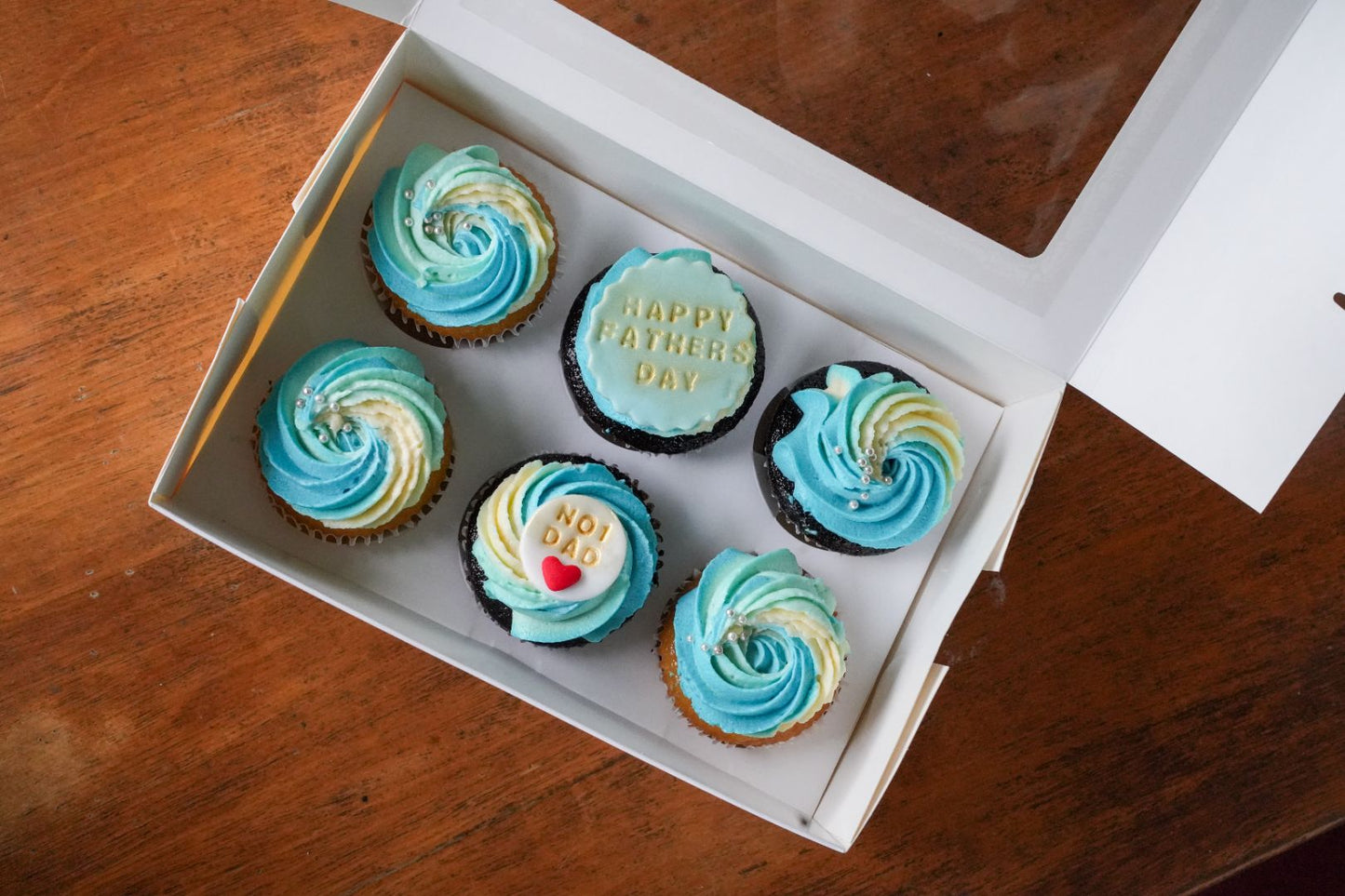 Father's Day Cupcakes (6pcs) (12pcs)