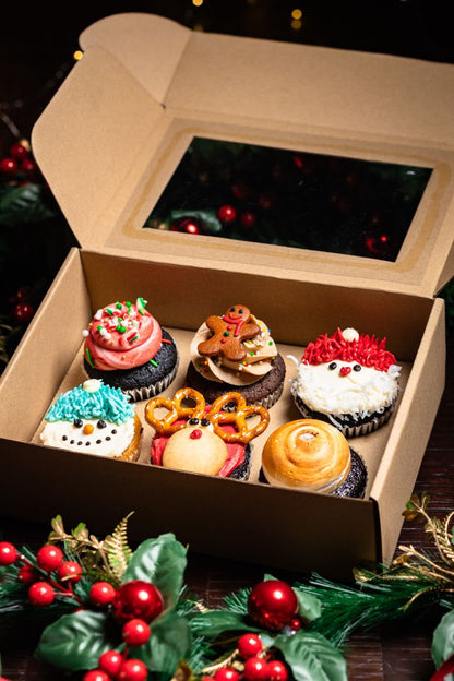 Assorted Christmas Cupcakes (6pcs) (12pcs)