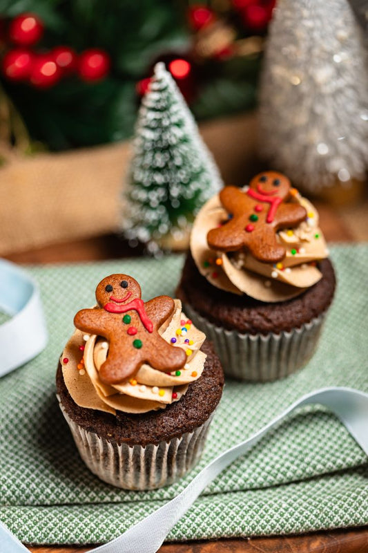 Gingerbread Cupcakes (6pcs) (12pcs)