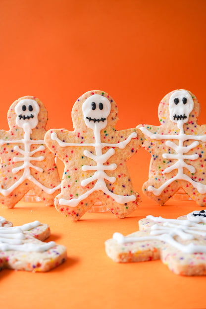 Skeleton Funfetti Shortbread