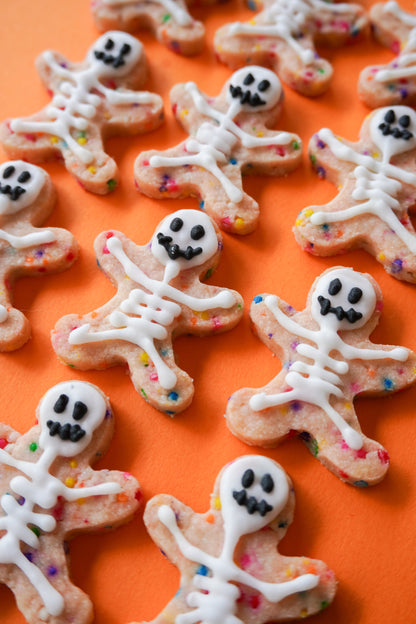 Skeleton Funfetti Shortbread