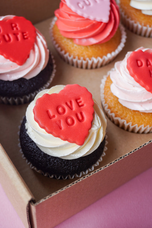 Valentine's Cupcakes (6pcs) (12pcs)