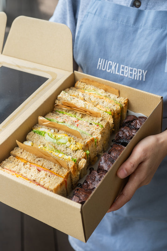 Sandwiches & Brownies