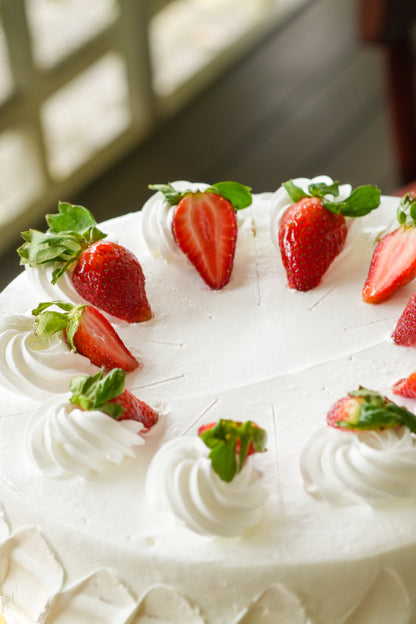 Pandan Strawberries & Cream