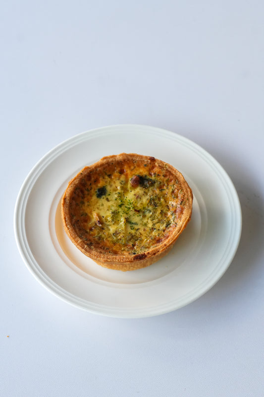Artichoke Spinach Quiche