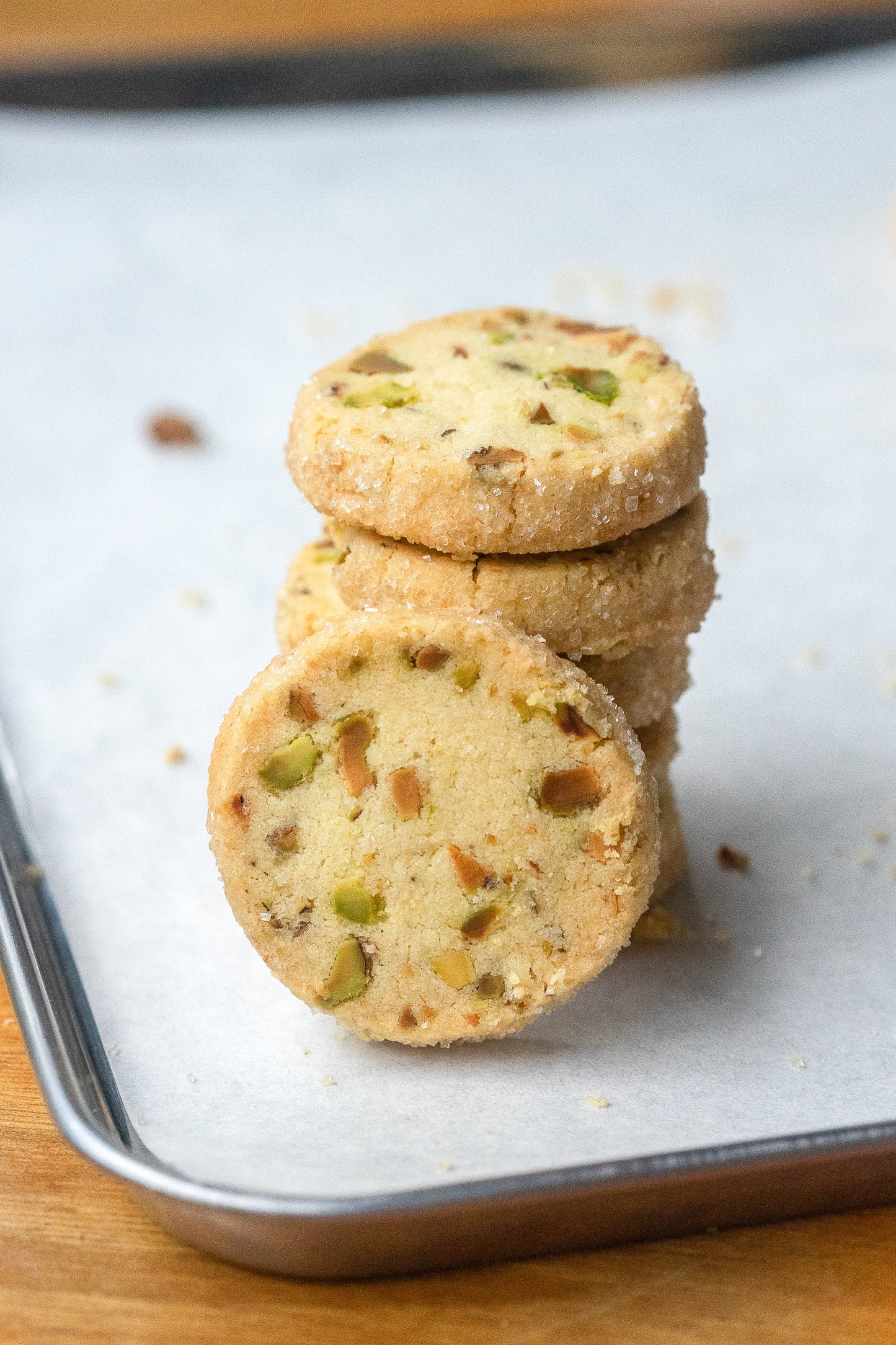 Pistachio Shortbread