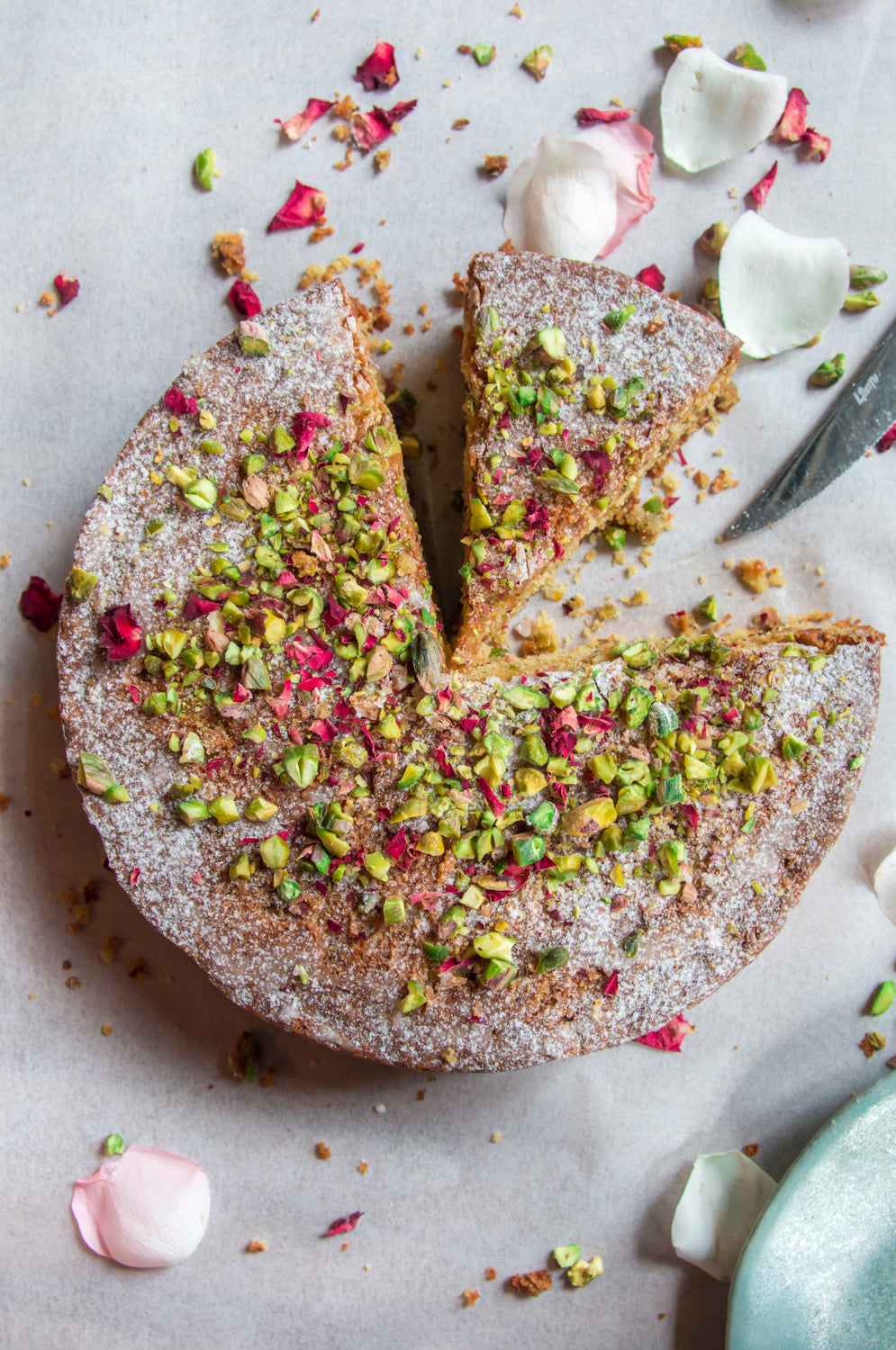 Rose Pistachio Cake