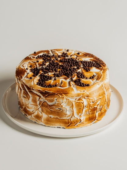Toasted Marshmallow & Chocolate Cake